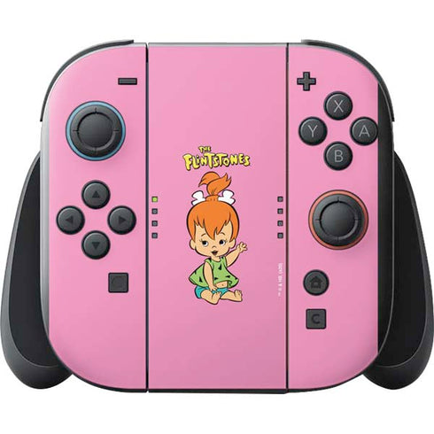 The Flinstones Pebbles Flintstone Nintendo Switch 2 (2025) with Joy-Con Skin